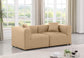Cube - Modular 2 Piece Sofa - Tan