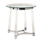 Lucinda - 24.5" End Table - Chrome