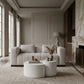 Imperia - Concrete Indoor / Outdoor Coffee Table - White