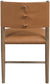 Andie - Upholstered Dining Chair (Set of 2) - Brown Base