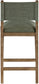 Avon - Linen Textured Performance Fabric Counter Stool