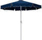 Amalfi - Patio Umbrella - White Base / White Pole