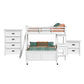 Hampton Kids - Loft With Ladder And Desk With Speaker Bedroom Set