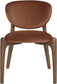 Velora - Upholstered Dining Chair (Set of 2) - Brown Base