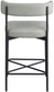 Rivage - Durable Stool With Black Frame (Set of 2)