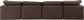 Indulge - Velvet 4 Seat Modular Sofa