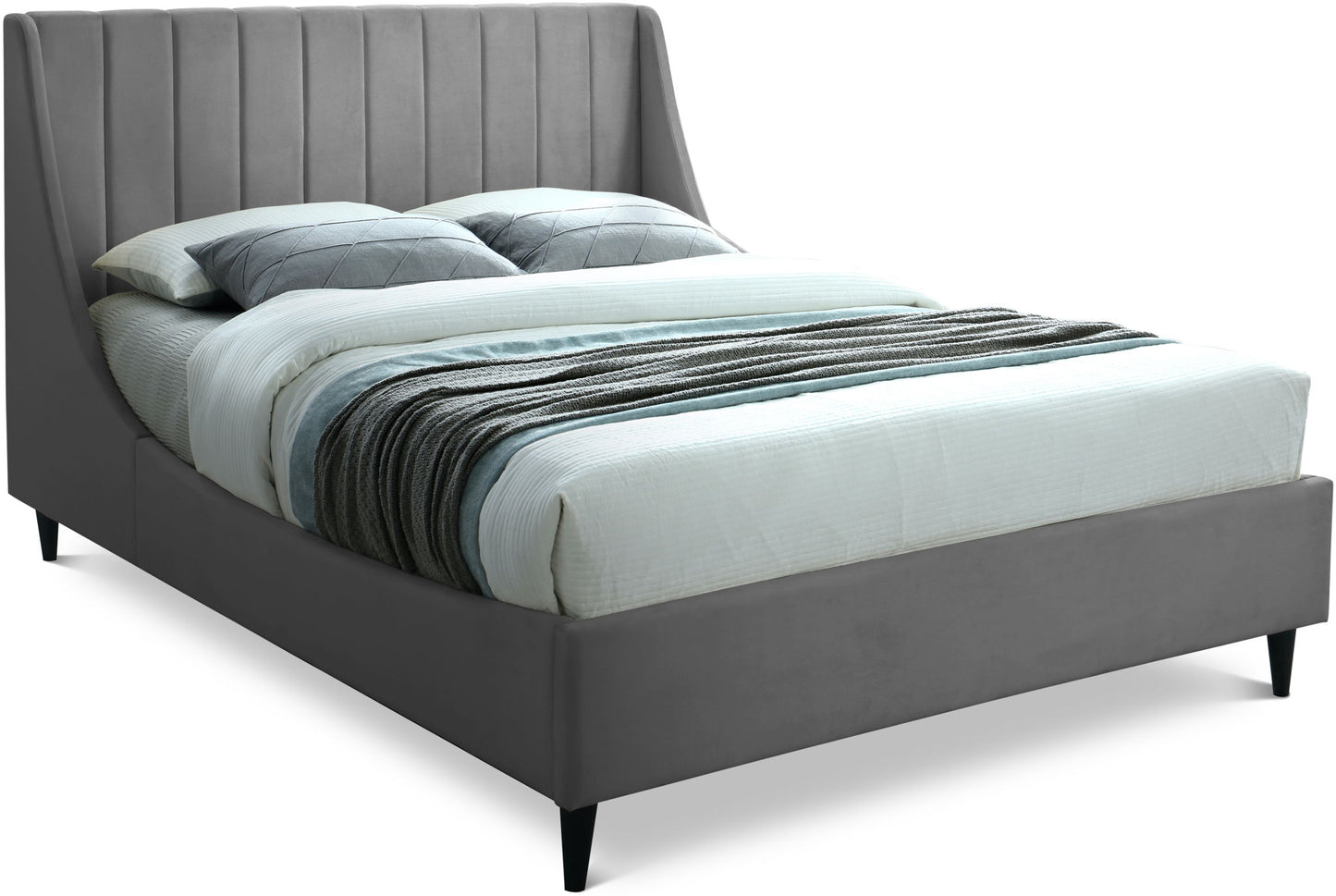Eva - Velvet Bed