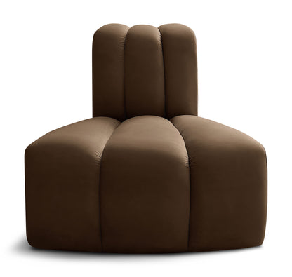 Arc - Velvet Reverse Corner Chair