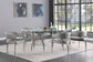 Madelyn - Dining Chair (Set of 2) - Brushed Chrome