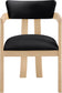 Lavrin - Vegan Leather Dining Arm Chair (Set of 2) - Natural Base