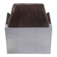 Brancaster - Accent Chair - Espresso Top Grain Leather & Aluminum