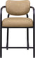 Serava - Faux Leather Upholstered Bar Stool - Tan