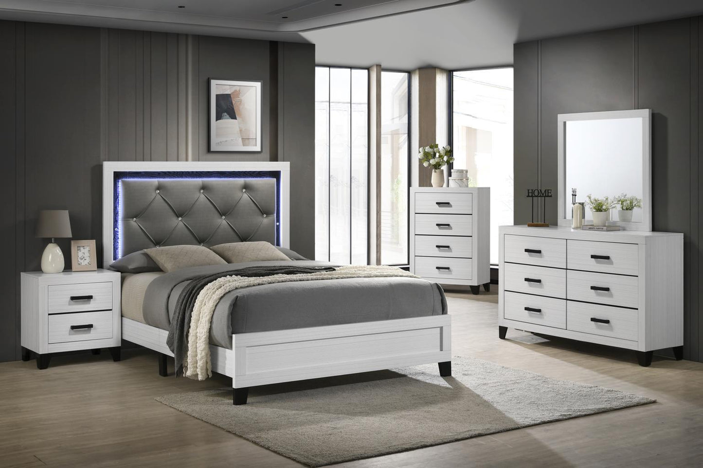B388 - LED Bed