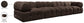 Orin - Fabric Velvet 4 Piece Modular Sofa