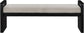 Sonia - Bench With Black Base