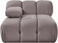 Orin - Velvet Performance Fabric Upholstered Modular Chair
