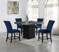 D136 - Dining Room Set With 4 Faux Leather Chairs