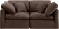 Indulge - Velvet 2 Seat Modular Sofa