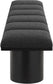 Pavilion - 6 Piece Modular Bench With Black Base