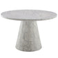 Kacey - Round Dining Table - Engineered Stone