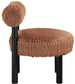 Ambre - Vegan Shearling Fabric Upholstered Accent Chair