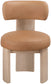 Atelier - Vegan Leather Upholstered Dining Chair (Set of 2) - Painted Natural Frame