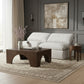 Indulge - Linen 2 Piece Modular Armless Sofa - White