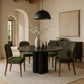 Varinelle - Velvet Dining Chair (Set of 2) - Walnut Frame