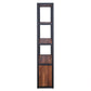 Sara - Bookshelf - Walnut & Sandy Black