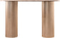 Cindra - Genuine Marble Top And Iron Base Console Table