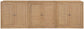 Vero - Solid Wood And Oak Venee Sideboard/Buffet