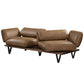 Narech - Sofa With Swivel - Nutmeg Top Grain Leather