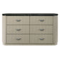 Travonte - Dresser - Gray / Beige