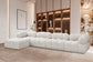 Ames - 5 Piece Fabric Modular Sectional