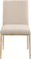 Reeves - Dining Side Chair (Set of 2) - Gold Base