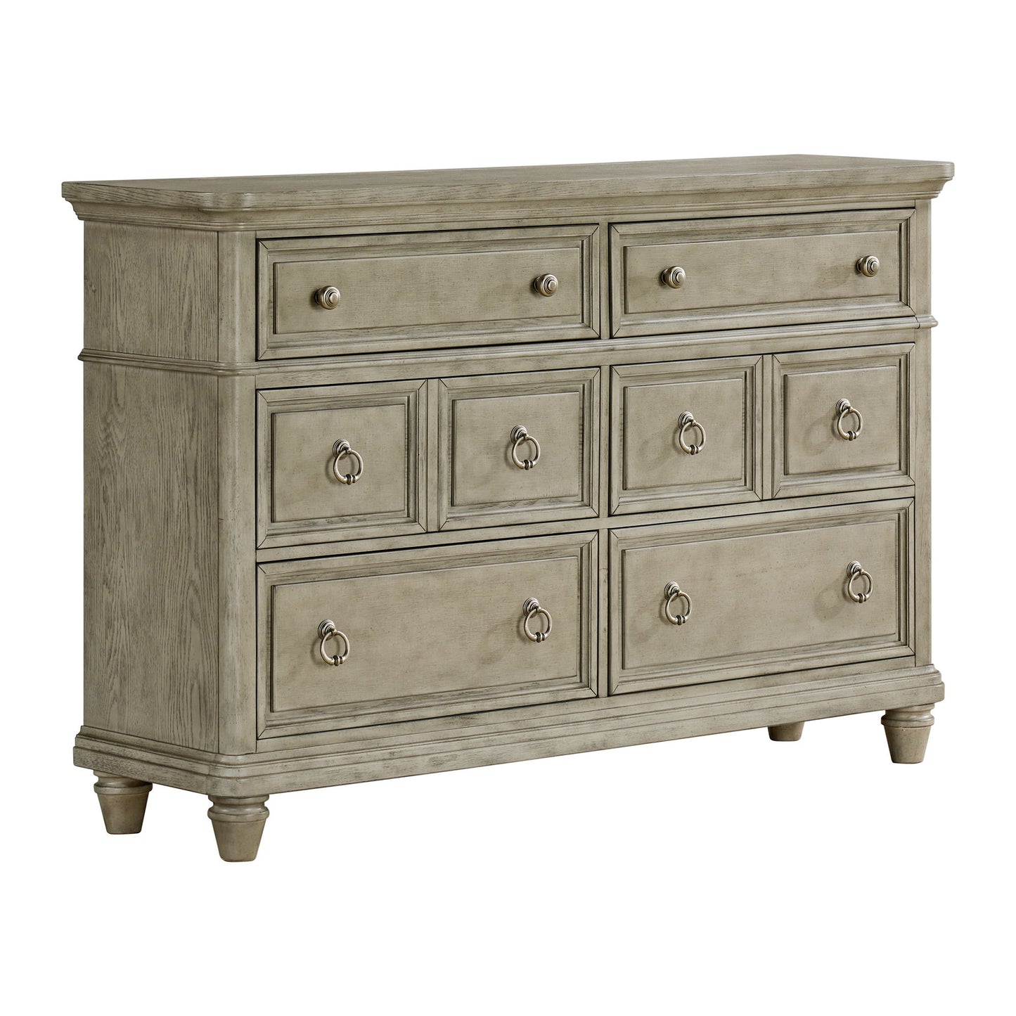 Whit-Ash - Panel Bedroom Set