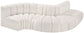 Arc - Boucle Fabric 5 Piece Modular Sofa