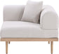 Laguna - Resilient Water Resistant Fabric Upholstered Outdoor Patio Modular Corner Chair