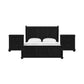 Heritage - Sleigh Bedroom Set - Black