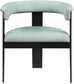 Romeo - Faux Leather Dining Chair With Black Base (Set of 2)