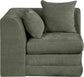 Stellar - Chenille Fabric Upholstered Modular Corner Chair