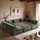Stellar - 6 Piece Upholstered Modular Sectional