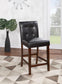 D203 - 5 Piece Dining Room Set (Counter Table, 4 Chairs) - Brown