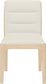 Ellis - Vegan Leather Upholstered Dining Chair (Set of 2) - Natural Base