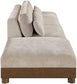 Turin - Chenille Fabric Upholstered Modular Sectional - Taupe