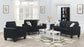 U436 - Velvet Sofa - Black