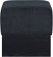 Havre - Ottoman / Stool With Black Base
