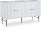 Modernist - Bathroom Vanity With Chrome Legs