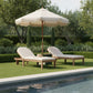 Newport - Water Resistant Fabric Upholstered Outdoor Patio Lounge Chair