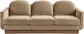 Diviento - Velvet Performance Fabric Upholstered Sofa